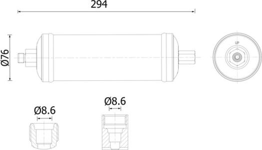 Wilmink Group WG2338742 - Осушувач, кондиціонер autocars.com.ua