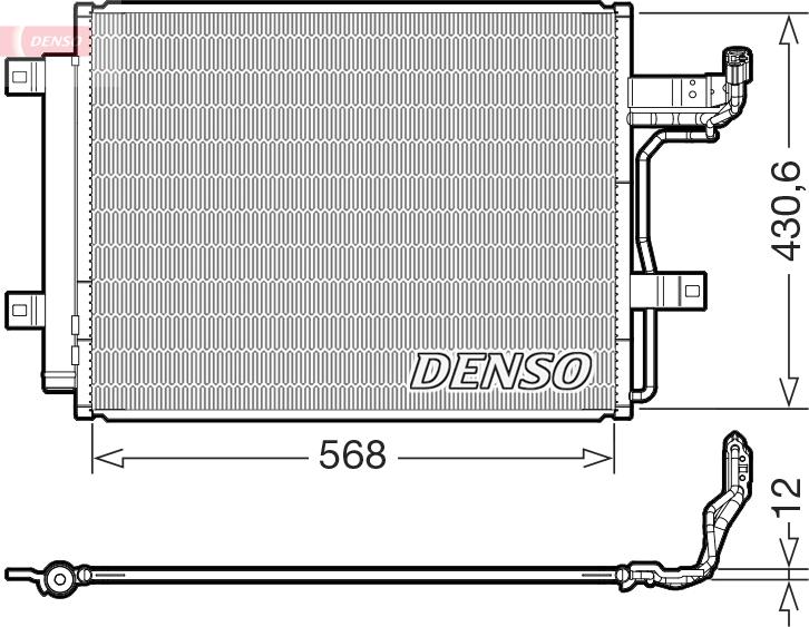 Wilmink Group WG2339180 - Конденсатор, кондиціонер autocars.com.ua