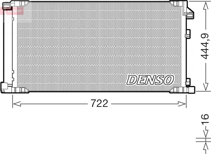 Wilmink Group WG2339197 - Конденсатор, кондиціонер autocars.com.ua