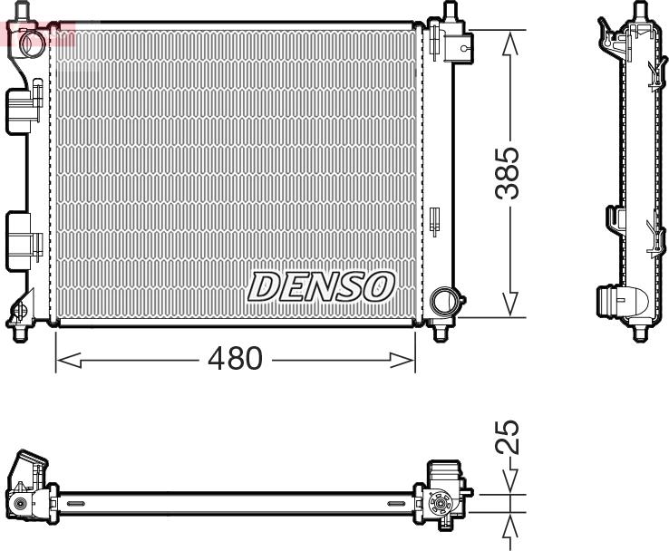Wilmink Group WG2339250 - Радіатор, охолодження двигуна autocars.com.ua