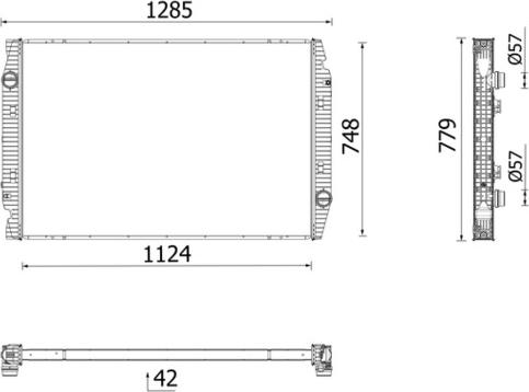 Wilmink Group WG2339816 - Радіатор, охолодження двигуна autocars.com.ua