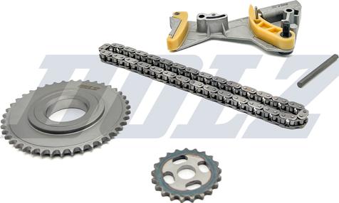 Wilmink Group WG2355813 - Комплект ланцюга приводу распредвала autocars.com.ua