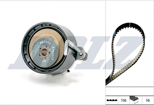 Wilmink Group WG2356053 - Комплект ременя ГРМ autocars.com.ua