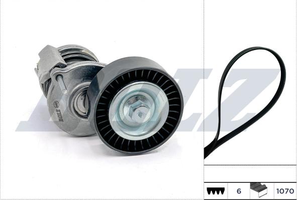 Wilmink Group WG2356074 - Комплект ременя ГРМ autocars.com.ua