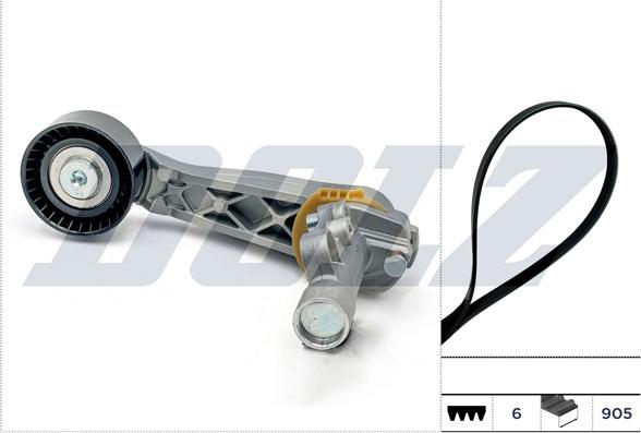 Wilmink Group WG2356077 - Комплект ременя ГРМ autocars.com.ua