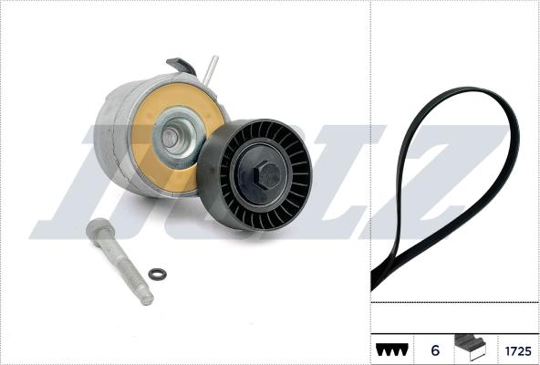 Wilmink Group WG2356096 - Комплект ременя ГРМ autocars.com.ua