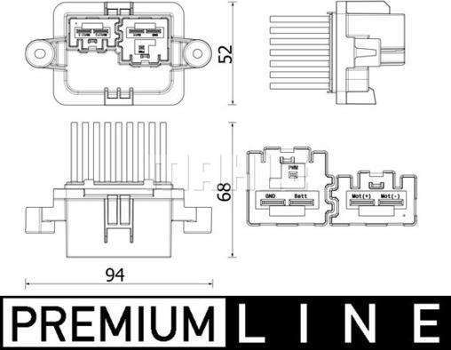 Wilmink Group WG2356342 - Регулятор, вентилятор салону autocars.com.ua