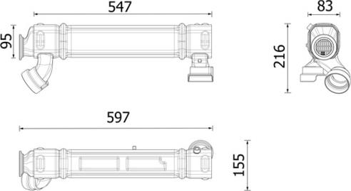 Wilmink Group WG2356367 - Радіатор, рециркуляція ОГ autocars.com.ua