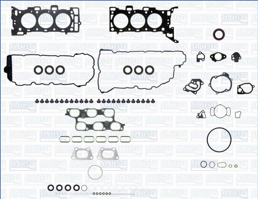 Wilmink Group WG2365391 - Комплект прокладок, двигун autocars.com.ua