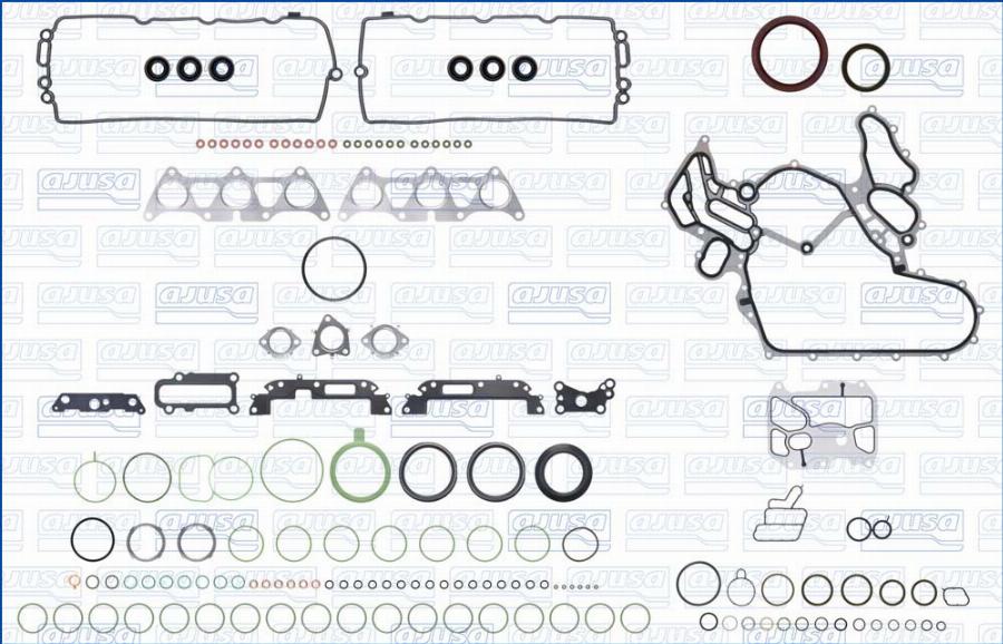 Wilmink Group WG2365559 - Комплект прокладок, двигун autocars.com.ua
