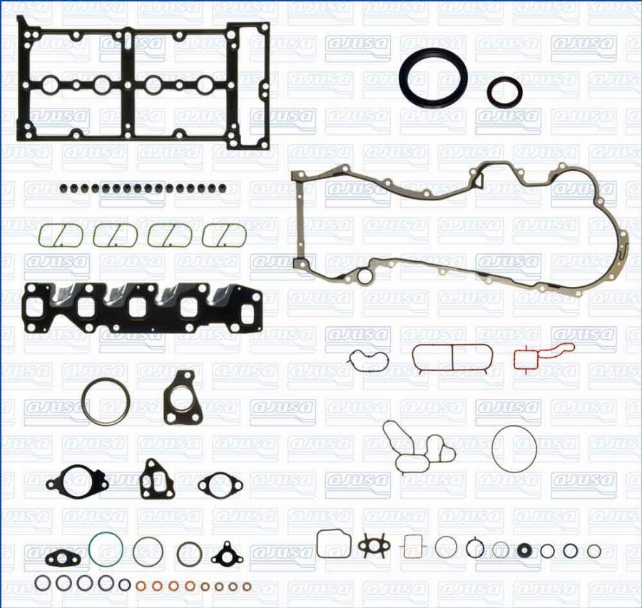 Wilmink Group WG2365637 - Комплект прокладок, двигун autocars.com.ua