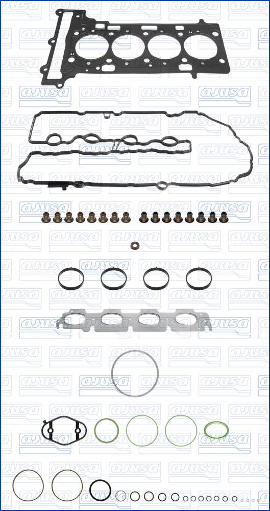 Wilmink Group WG2365877 - Комплект прокладок, головка циліндра autocars.com.ua