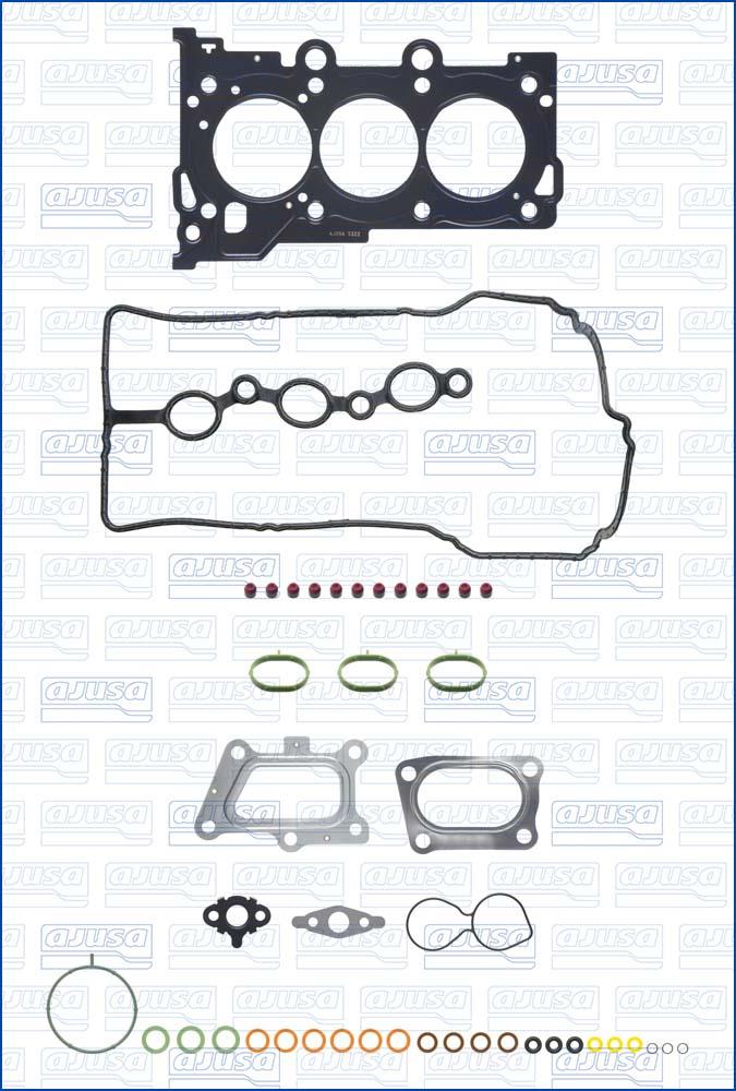 Wilmink Group WG2366051 - Комплект прокладок, головка циліндра autocars.com.ua