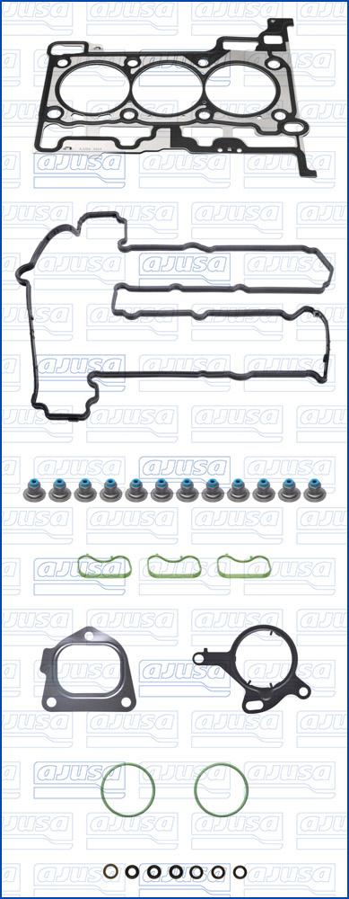Wilmink Group WG2366143 - Комплект прокладок, головка циліндра autocars.com.ua