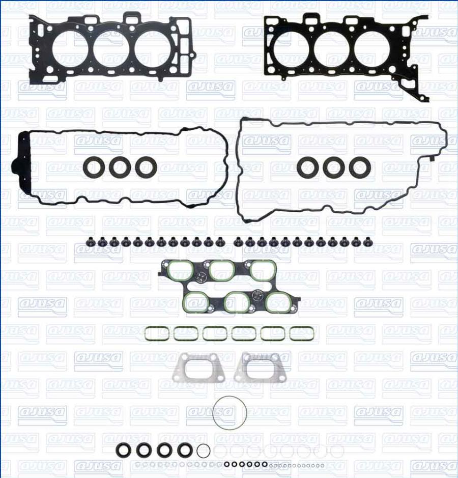 Wilmink Group WG2366163 - Комплект прокладок, головка циліндра autocars.com.ua