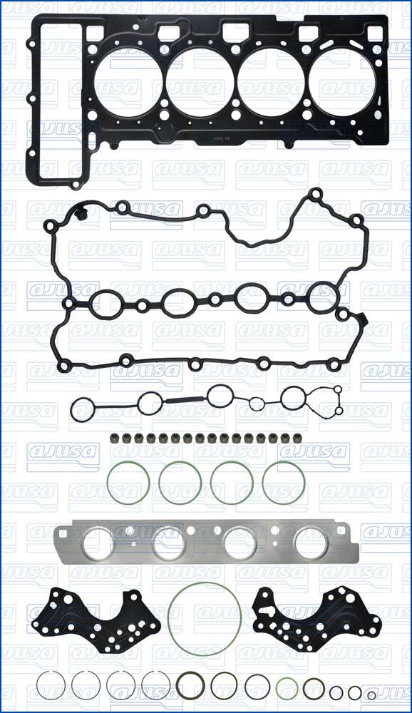 Wilmink Group WG2366197 - Комплект прокладок, головка циліндра autocars.com.ua