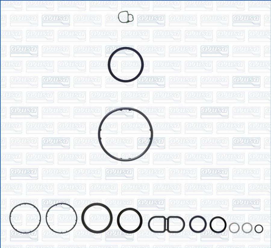 Wilmink Group WG2366676 - Комплект прокладок, блок-картер двигуна autocars.com.ua