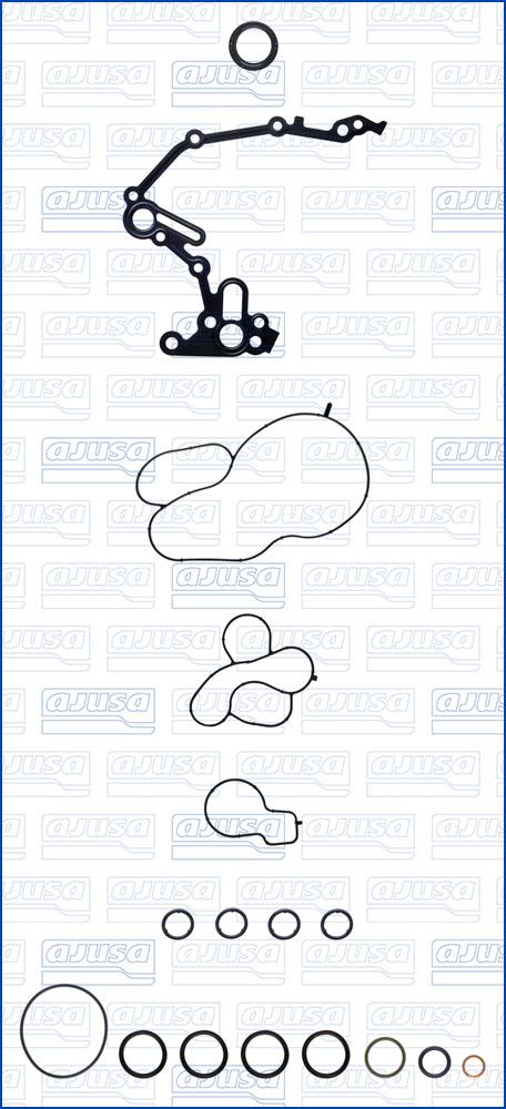 Wilmink Group WG2366679 - Комплект прокладок, блок-картер двигуна autocars.com.ua