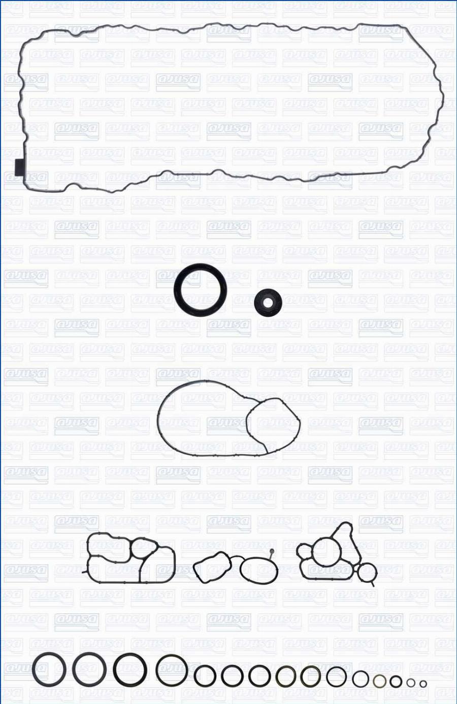 Wilmink Group WG2366684 - Комплект прокладок, блок-картер двигуна autocars.com.ua