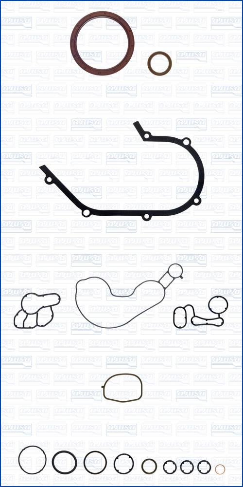 Wilmink Group WG2366809 - Комплект прокладок, блок-картер двигуна autocars.com.ua