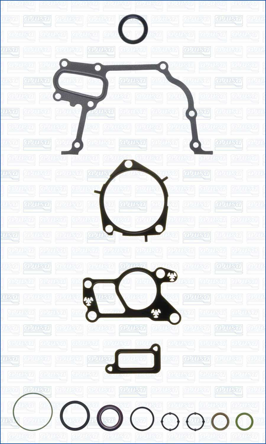 Wilmink Group WG2366835 - Комплект прокладок, блок-картер двигуна autocars.com.ua