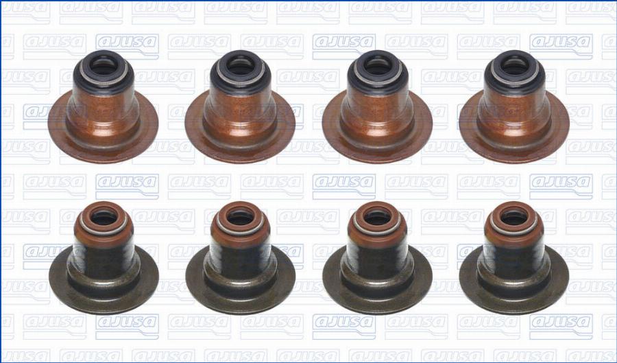 Wilmink Group WG2367147 - Комплект прокладок, стержень клапана autocars.com.ua