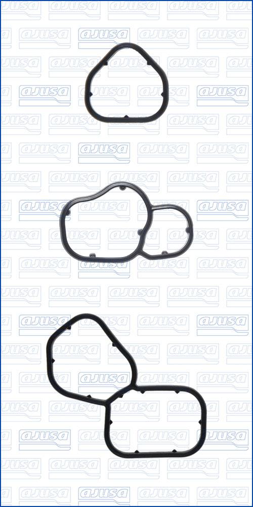 Wilmink Group WG2367199 - Комплект прокладок, масляний радіатор autocars.com.ua