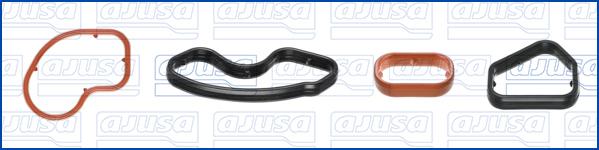 Wilmink Group WG2367206 - Комплект прокладок, масляний радіатор autocars.com.ua