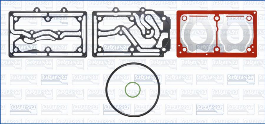 Wilmink Group WG2367512 - Ремкомплект, компресор autocars.com.ua