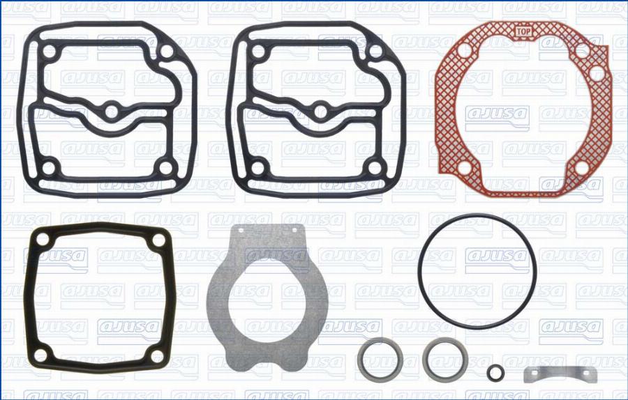 Wilmink Group WG2367521 - Ремкомплект, компресор autocars.com.ua