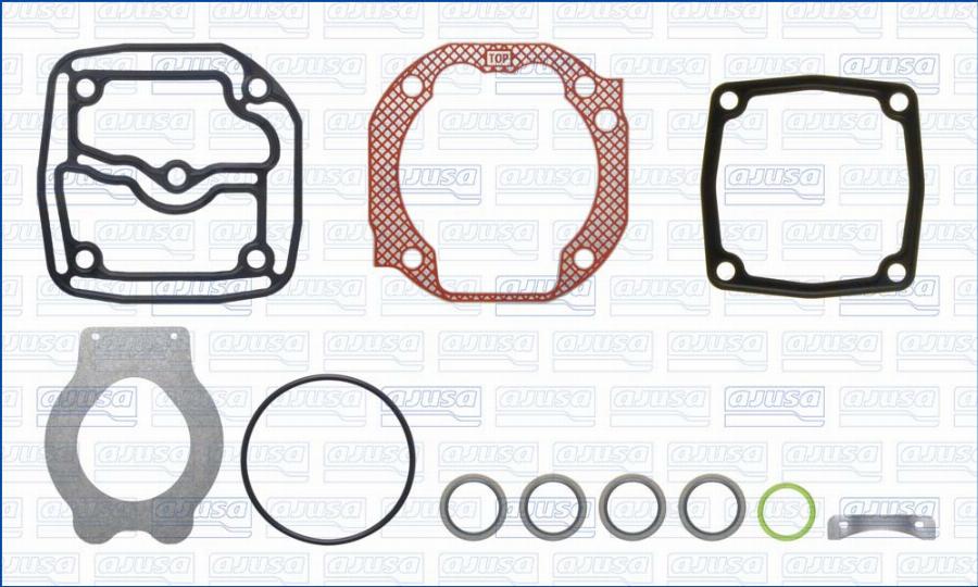 Wilmink Group WG2367522 - Ремкомплект, компресор autocars.com.ua