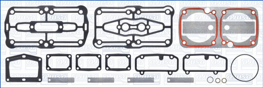 Wilmink Group WG2367529 - Ремкомплект, компресор autocars.com.ua