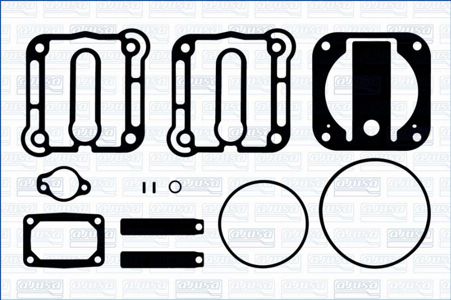 Wilmink Group WG2367532 - Ремкомплект, компресор autocars.com.ua