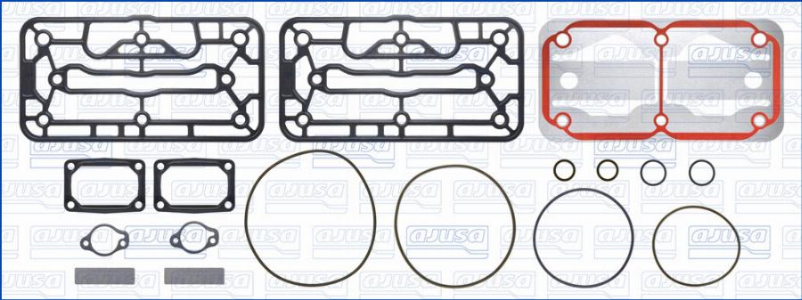 Wilmink Group WG2367545 - Ремкомплект, компресор autocars.com.ua