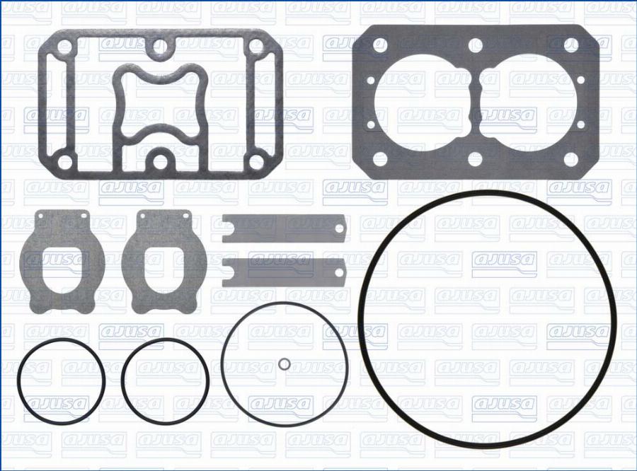 Wilmink Group WG2367561 - Ремкомплект, компресор autocars.com.ua