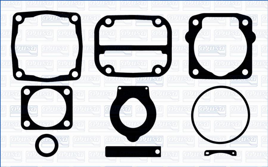 Wilmink Group WG2367564 - Ремкомплект, компресор autocars.com.ua