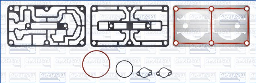 Wilmink Group WG2367590 - Ремкомплект, компресор autocars.com.ua