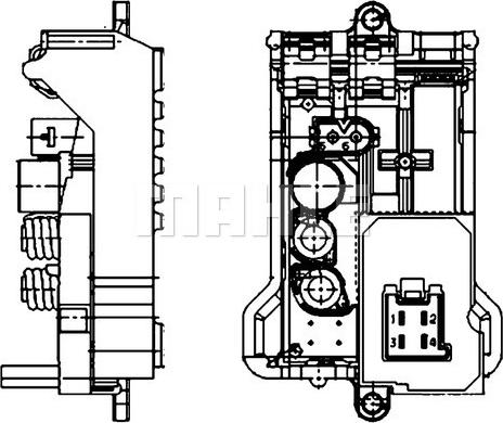 Wilmink Group WG2368511 - Регулятор, вентилятор салону autocars.com.ua