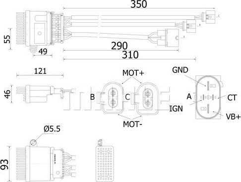 Wilmink Group WG2368549 - Регулятор, вентилятор салону autocars.com.ua