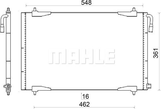 Wilmink Group WG2368735 - Конденсатор, кондиціонер autocars.com.ua