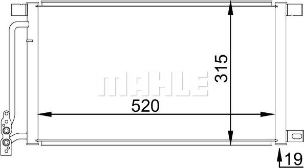 Wilmink Group WG2368742 - Конденсатор, кондиціонер autocars.com.ua