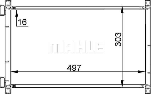 Wilmink Group WG2368744 - Конденсатор, кондиціонер autocars.com.ua