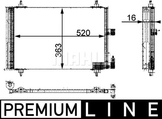 Wilmink Group WG2368847 - Конденсатор, кондиціонер autocars.com.ua