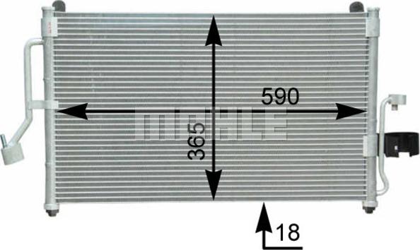 Wilmink Group WG2368922 - Конденсатор, кондиціонер autocars.com.ua