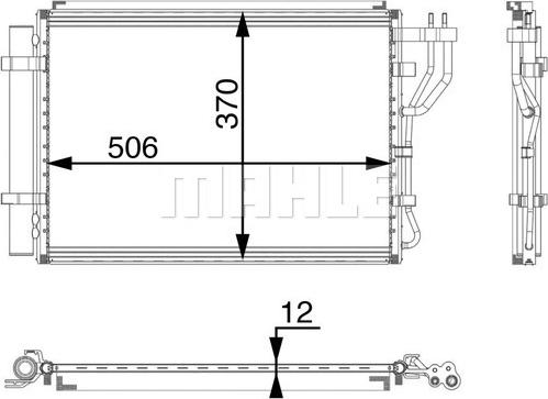 Wilmink Group WG2368981 - Конденсатор, кондиціонер autocars.com.ua