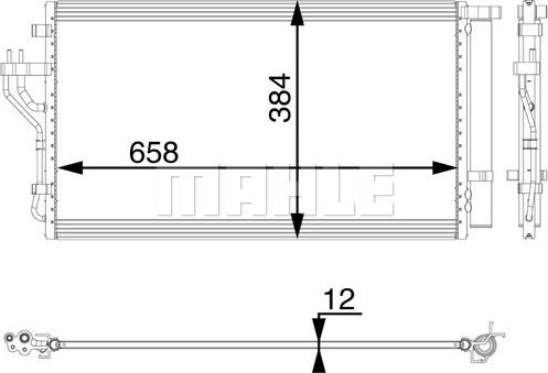 Wilmink Group WG2369042 - Конденсатор кондиционера autodnr.net