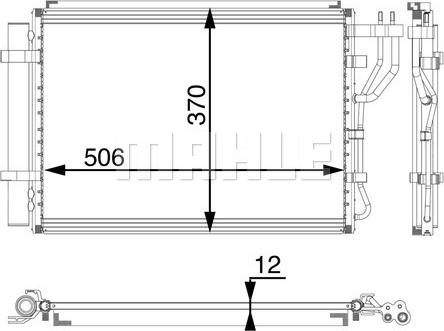 Wilmink Group WG2369058 - Конденсатор, кондиціонер autocars.com.ua