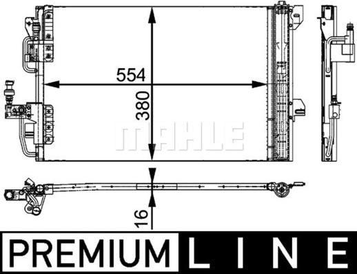 Wilmink Group WG2369117 - Конденсатор, кондиціонер autocars.com.ua