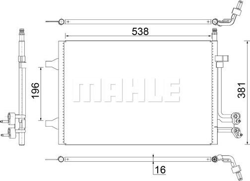 Wilmink Group WG2369145 - Конденсатор кондиционера autodnr.net