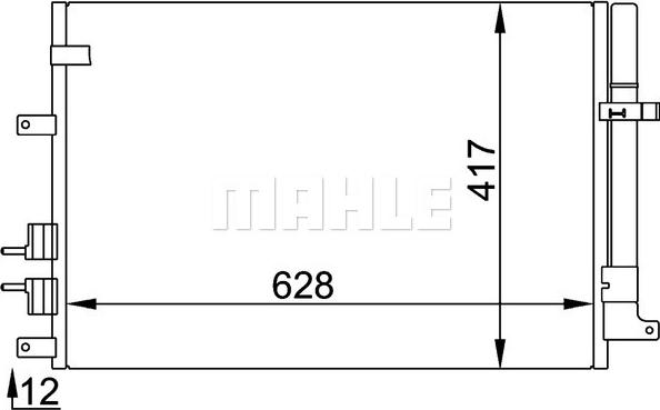 Wilmink Group WG2369150 - Конденсатор, кондиціонер autocars.com.ua